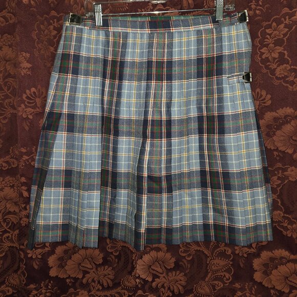 Celtic craft Center the Royal Mile Edinburgh Tartan Skirt Kilt & Scarf - Picture 1 of 9